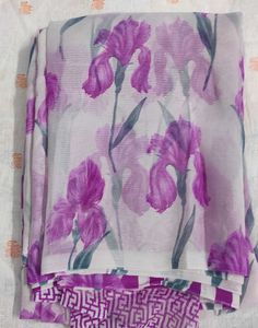 Floral Print Saree