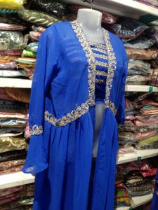 Royal Blue Jacket with unsteach
