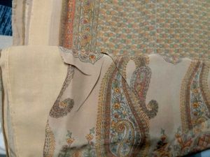 Vintage Paisley pastel saree