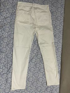 Classic White Denim Jeans