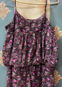 Floral Print Jumpsuit