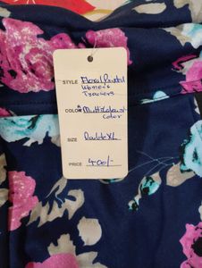 Women's Floral Print Pants👖– Double XL