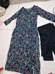Printed Kurta with Pants Set