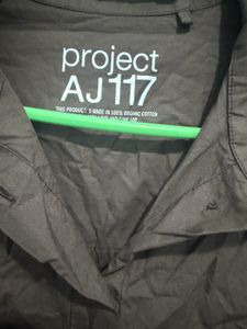 Project AJ 117 Brown Button-Up Shirt