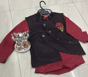 Birthday 3 piece suit-Boy's Festive Outfit