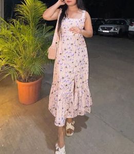 Floral Print Midi Dress