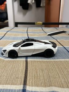 White McLaren Toy Car