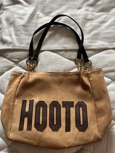 Savana Cute Brown HOOTO Tote Bag