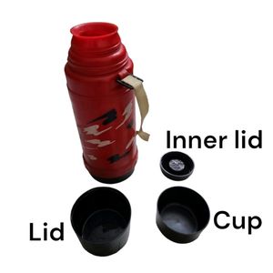 Antique vintage Red Thermos