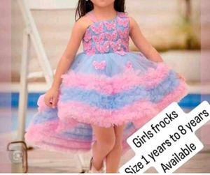 Very Fancy Cute Net Party Layers Frock