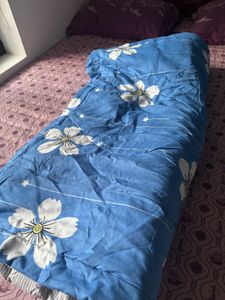 Blue Floral Comforter Bedding