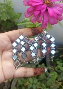 Mirror Earring Totally New