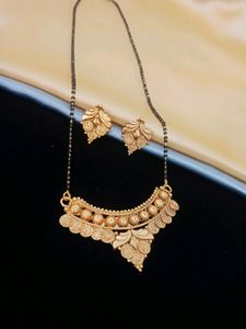 Mangal Sutra Goled Plated Bras Metal
