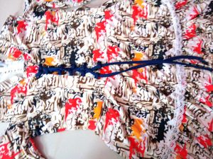 Floral printed