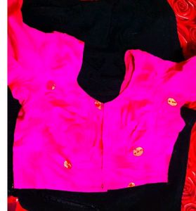 Blause For Women Pink Colour
