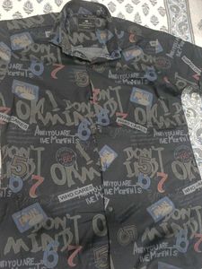 Eighteen Club Graphic Print Shirt