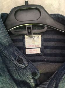 Men's Blue Denim Shirt