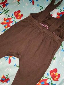 Cute Brown Train Romper