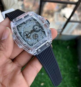 Hublot Orange Rubber Strap Watch