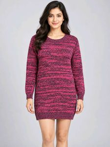 Cozy Knit Sweater Dress