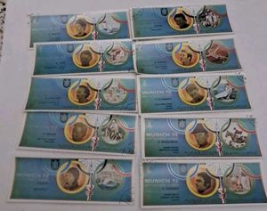 Munich1972 Olympic Stamps (Set of 10)