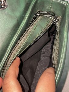 Elegant Green Shoulder Bag