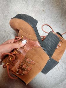 Stylish Brown Ankle Boots