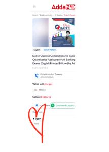 Adda247ExamPrepBooks - Daksh Quant &amp; Reasoning