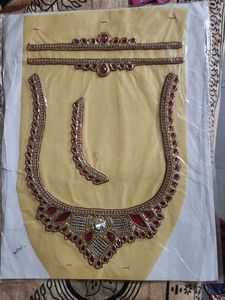 Embellished jacket design work