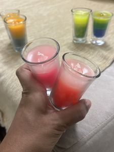 Set of 6 Shot Glass Scented Candles