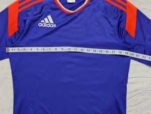 Adidas Men's Blue &amp; Red T-Shirt