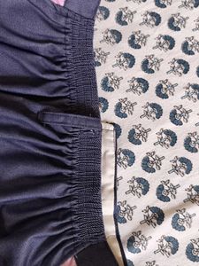 Classic Blue Pleated Trousers