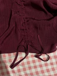 Chic Ruched Long Sleeve Top