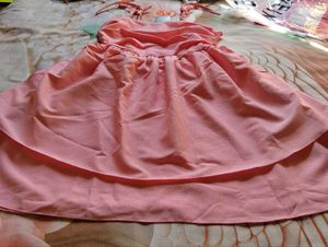 Pretty Pink Tiered Summer Dress