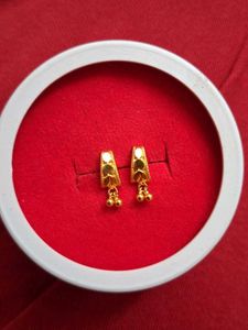 Elegant Gold  Stud Earrings