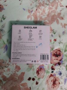 SHEGLAM Matte Black Almond Press-On Nails