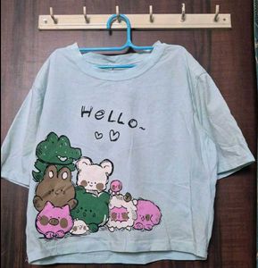 Cute Tom and Jerry Pink T-Shirt