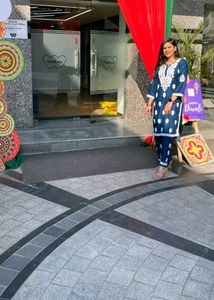 Cotton Chickenkari Kurti