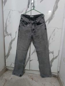 Freakins Grey Denim Jeans