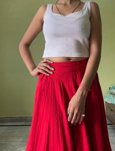Skirt And Top Set