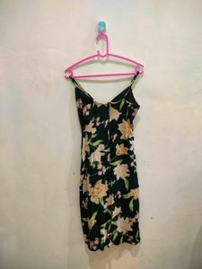 Floral Print Midi Dress
