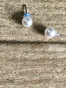Layered Pearl Necklace &amp; Earring Set and hand brac
