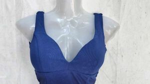 Stunning Navy Blue V-Neck Bodycon Dress
