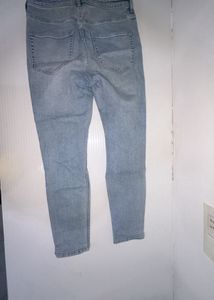 Light Wash Distressed Jeans