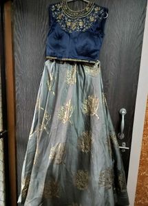 crop top skirt with dupatta