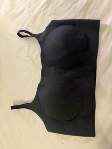 Black Strappy Sports Girl Briefs