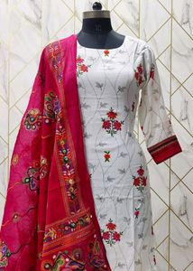Kurti Skirt with Dupatta