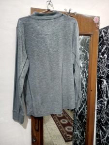 Gray Long Sleeve T-Shirt