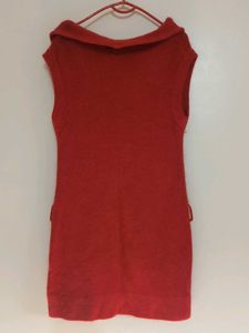 Red Off shoulder Dress