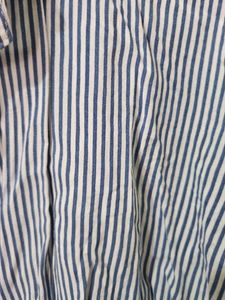 Classic Blue &amp; White Striped Button-Up Shirt